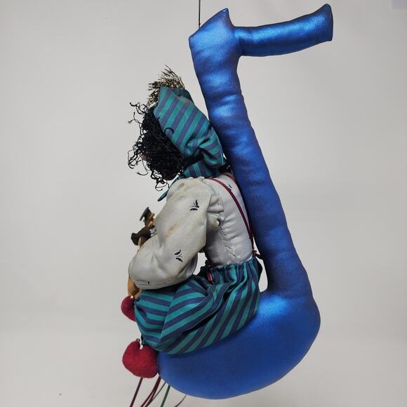 Louie Gizyn Soft Art Sculpture Hanging Clown Man Fantastic Figurines Music Note - Picture 3 of 14